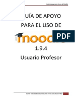 Usuario Profesor Moodle