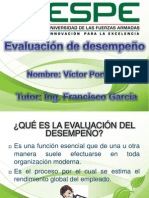 Preceso de Evaluacion de Desempeño