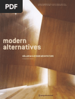 Modern Alternatives - Holler & Klotzner Architecture (Art Ebook)