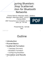 Configuring Bluestars: Multihop Scatternet Formation For Bluetooth Networks