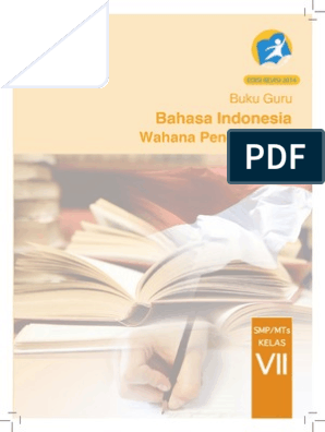 Buku Pegangan Guru Bahasa Indonesia Smp Kelas 7 Kurikulum