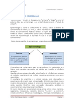 TRABALHO DE EPISTEMOLOGIA DA COMUNICAÇÃO