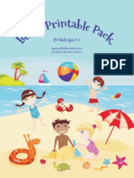 Beach Printable Pack