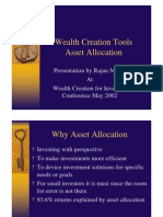 Asset Allocation For Small Investors