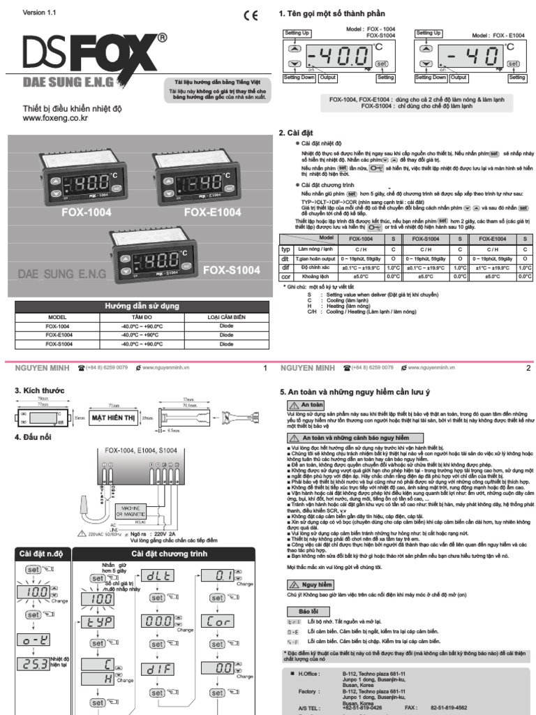 FOX-1004 - Vi | PDF