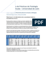 Cuaderno de Prácticas de Fisiología Animal Aplicada - Universidad de León PDF