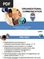 Organizational Communication