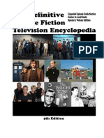 The Definitive Science Fiction Television Encyclopedia - Appendix