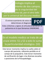 La Semiologia Implica El Entrecruzamiento de Dos Campos F TUÑON CLASE 2