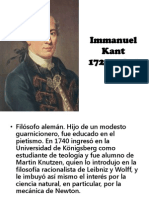 Filo - Unidad 5 - Immanuel Kant