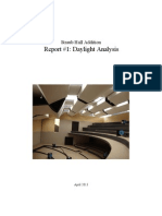 Straub Hall Daylight Analysis Report