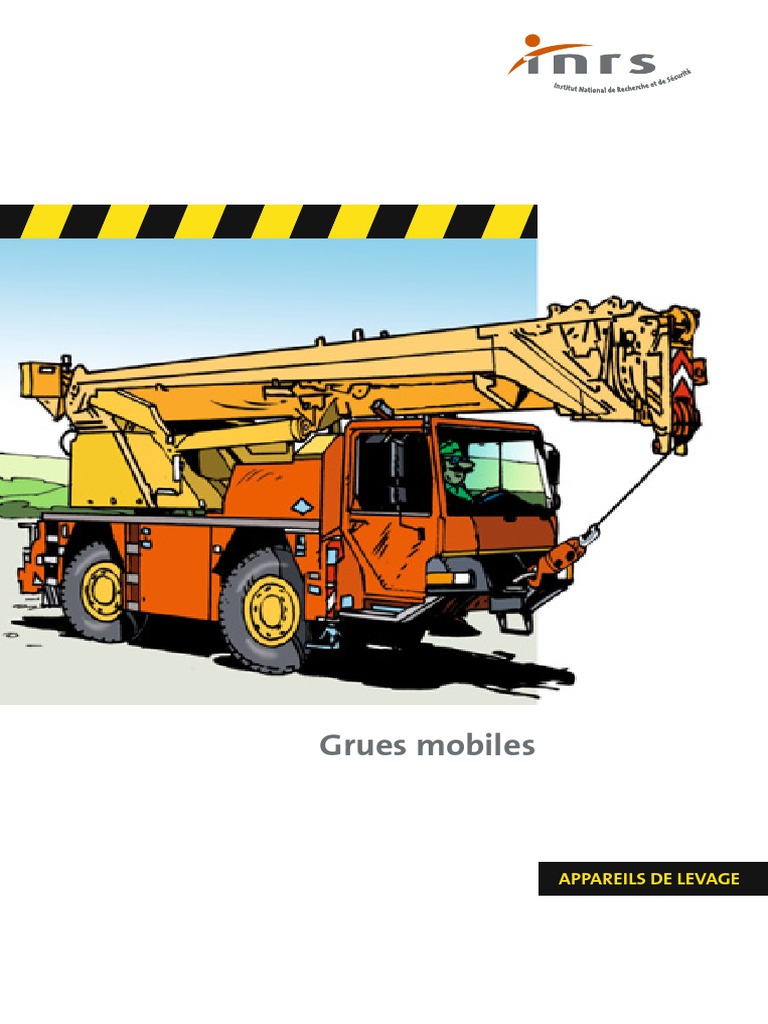 Gestes De Commandement Des Engins De Levage Inrs Grues Mobiles Safety | PDF