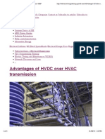 Advantages of HVDC Over HVAC Transmission - EEP