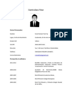 Curriculum Vitae