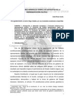 Consideraciones Generales Sobre Los Supuestode de La Representación Política PDF