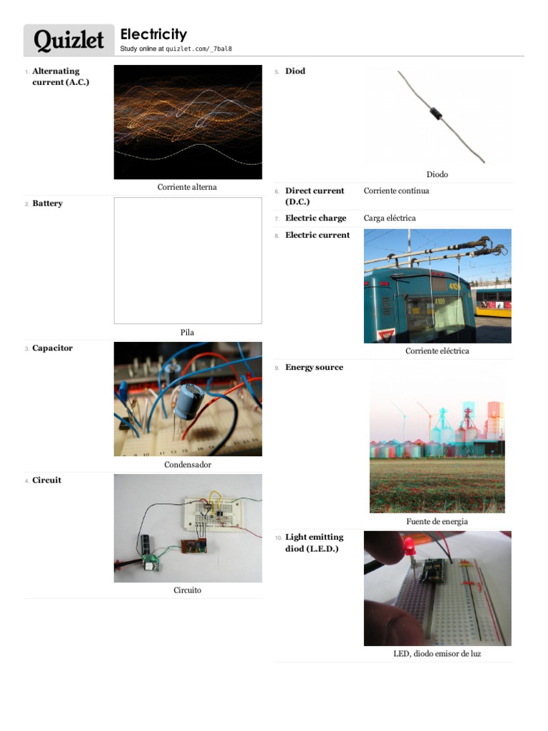 Electrical Terms and Concepts Glossary | PDF