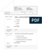 Exam Grading Summary and Details