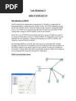 Lab Handout 3 DHCP DNS HTTP