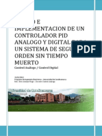 Controlador Pid Para Sistema de Segundo Orden