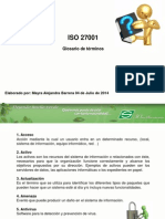 Glosario ISO 27001
