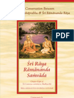 Sri Raya Ramananda Samvad 1st Eng