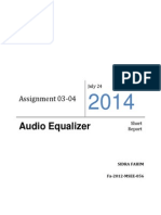 Audio Equalizer Report PDF