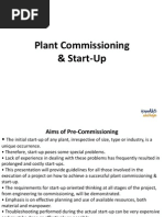 Plant Commissioning and Startup Guide | PDF | Steam | Machines