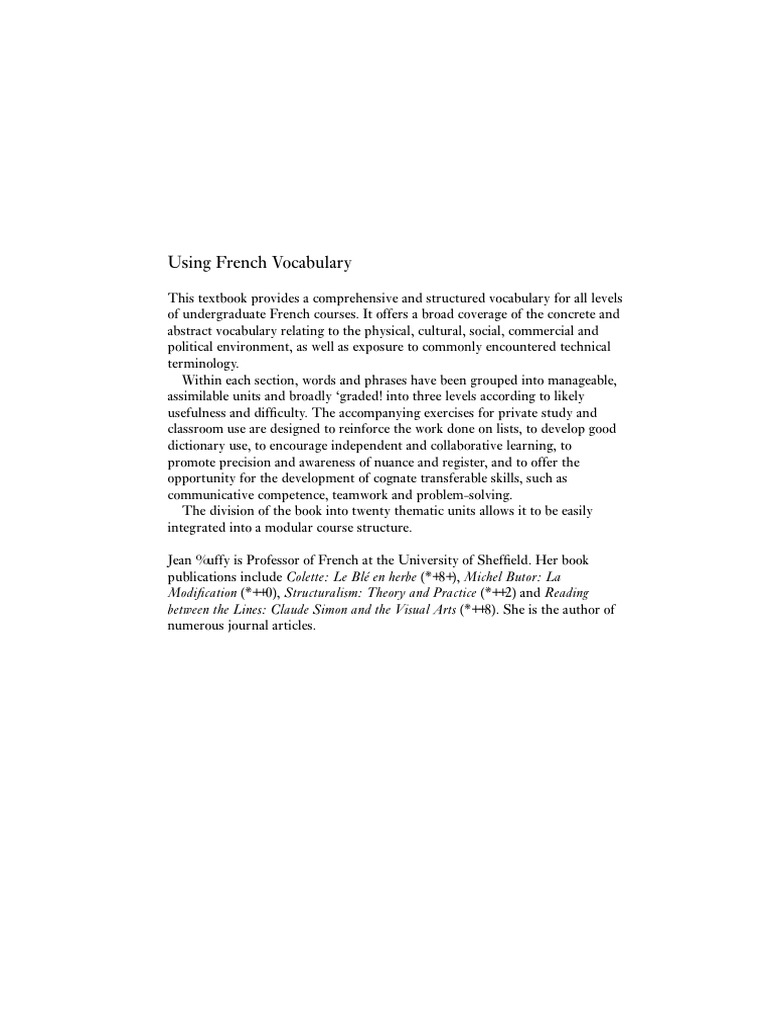 vocabular french pdf idiom adjective coloriage de la croyance des assassins