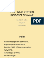 Near Vertical Incidence Skywave