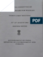 National Board of Wildlife agenda