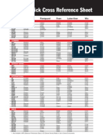 Baldwin Quick Cross Reference Sheet