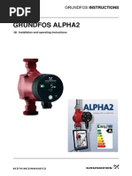 Grundfos Alpha2 Installation