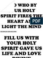 God Who by Your Holy Spirit