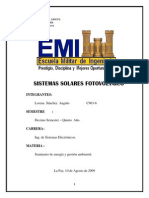 Modelo de Informe de Trabajo Examen 2do Parcial Energias Renovables y Medio Ambiente