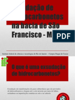 Exsudação de Hidrocarbonetos Na Bacia de São Francisco