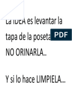 La IDEA Es Levantar La Tapa de La Poseta