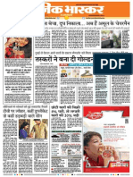 Danik Bhaskar Jaipur 08-10-2014