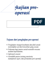 Pengkajian Pre Operasi