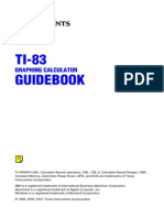 t i 83 Guidebook