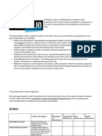 Portfolio Rubric