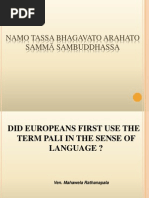 The Story of Gotama Buddha (Jataka Commentary Jatakatthakatha