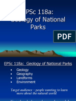 Ecology of National Parks