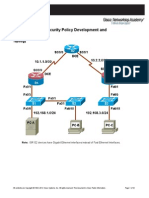 CCNASv1.1 Chp09 Lab-A Sec-Pol Student