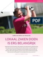Bollenstreek IntoBusiness golfinterview met Alfons van Abswoude