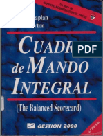El Cuadro de Mando Integral (The Balanced Scorecard)