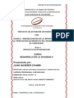 Dares_desarrollo de La Sociedad Ii_contabilidad_juan Quimber Chambi_proyecto de Intervención