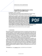 Extraction and Quantification of Pigments From a Marine Microalgae a Simple and Reproductible Method