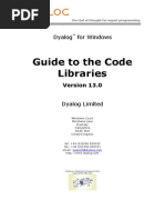 Guide To The Code Libraries