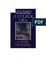 Tolkien A Gyuru Szovetsege