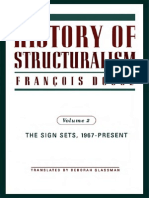 Francois Dosse History of Structuralism the Sig